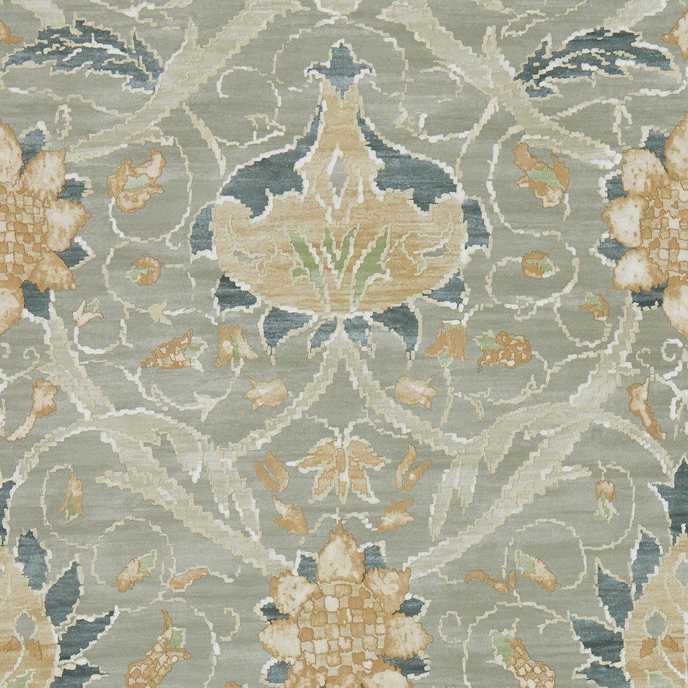 Montreal Wallpaper 216433 by Morris & Co in Grey Charcoal